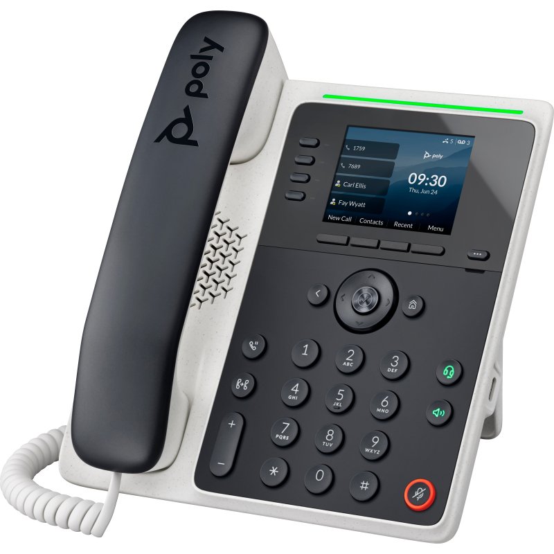 HP Poly Téléphone IP Poly Edge E220 compatible PoE