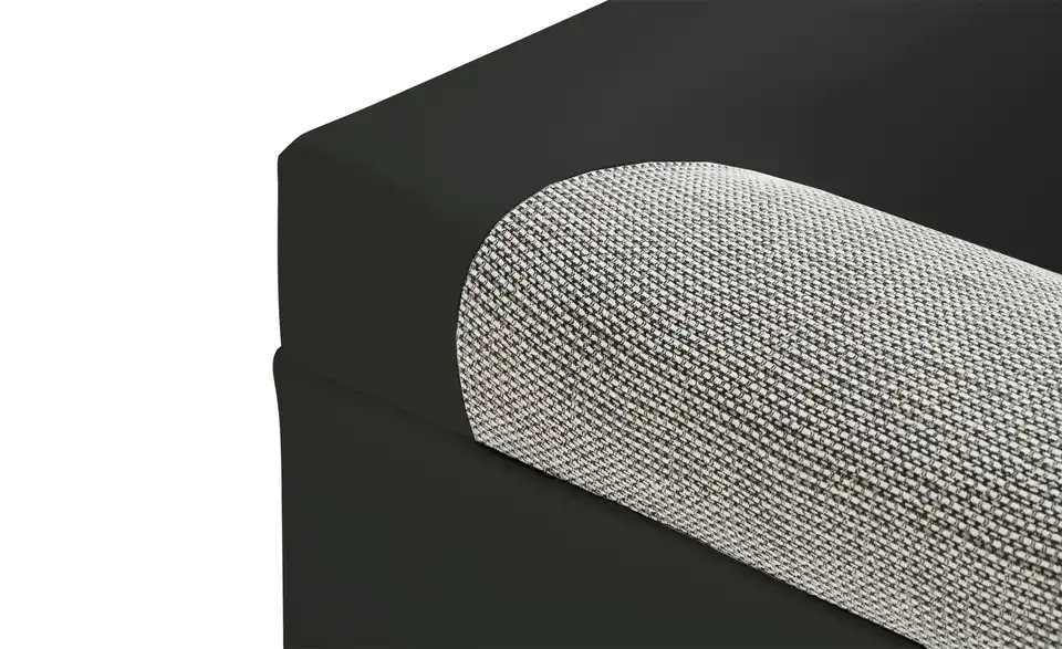 Ecksofa Wiebke Schwarz rechts