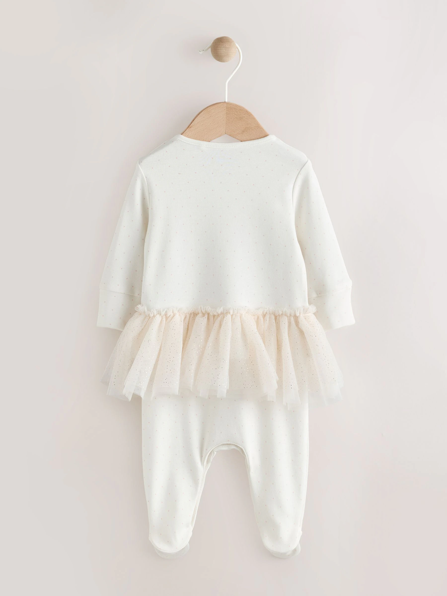 Ecru konijnen tutu - Baby-pyjama (0mnd-2jr)