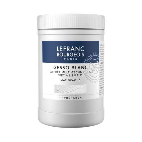 LEFRANC & BOURGEOIS GESSO Weiß, Matt opak