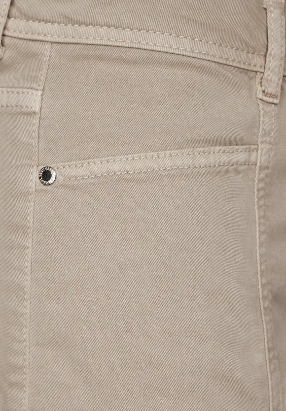 Loose Fit Twill Hose - simply beige
