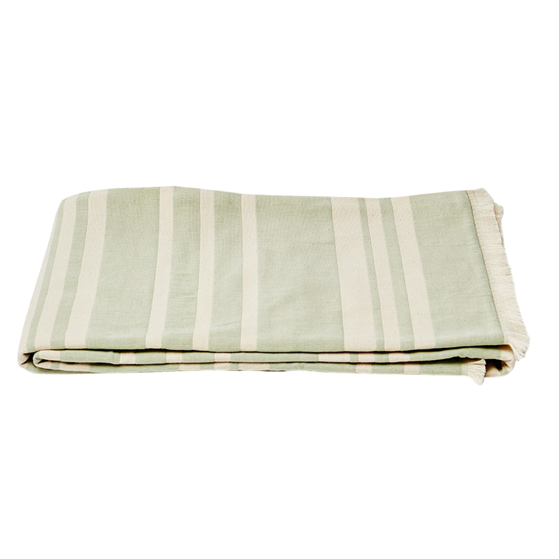 Cavoli Strandtuch Off White, Sage 90x160 cm