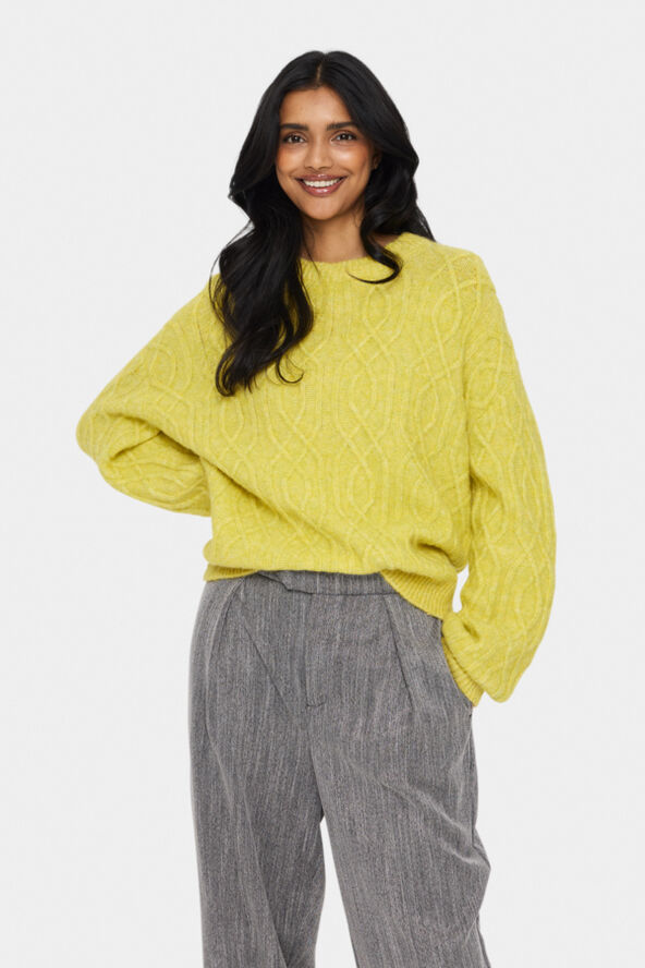 Saint Tropez GeetaSZ Pullover Celery melange