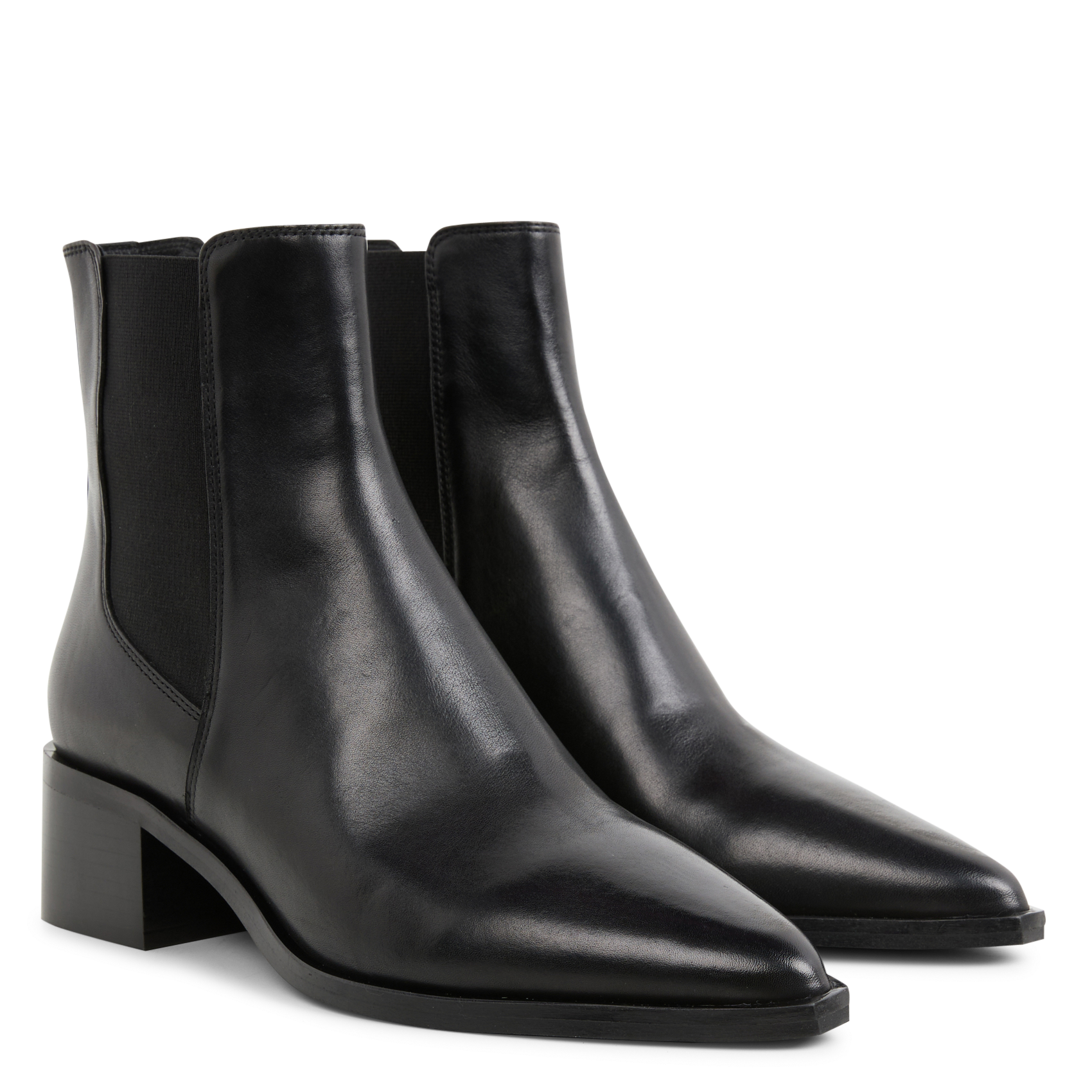 LUNA - Bottines en cuir | Noir