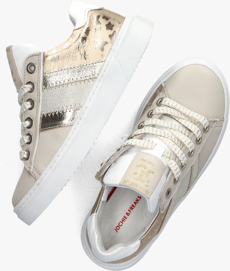 JOCHIE & FREAKS beige jochie & freaks lage sneakers carlijn