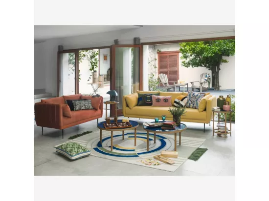 HABITAT - Tapis en laine tufté main - 170 x 240 cm - Beige - Design by Floriane Jacques - Pacome