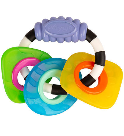 Playgro Båderangle - TextuRød Teething