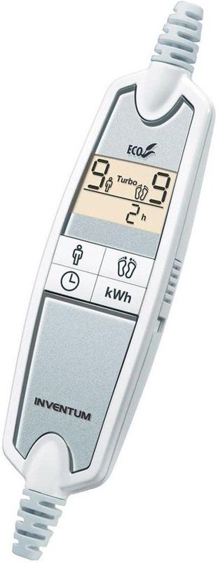 Inventum - HN197V - Elektrische Onderdeken - Wit - Fleece - Anti Allergie