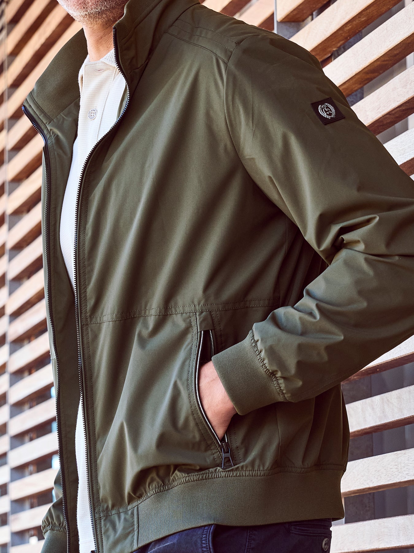Wind- und wasserabweisender Herren Blouson