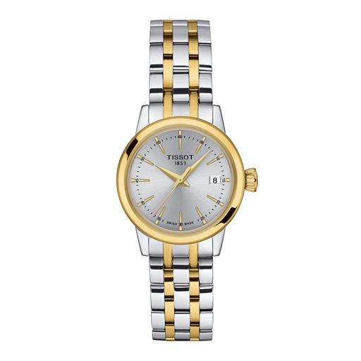 Tissot Classic Dream T129.210.22.031.00 Dameur, Stål/Guld, 28 mm