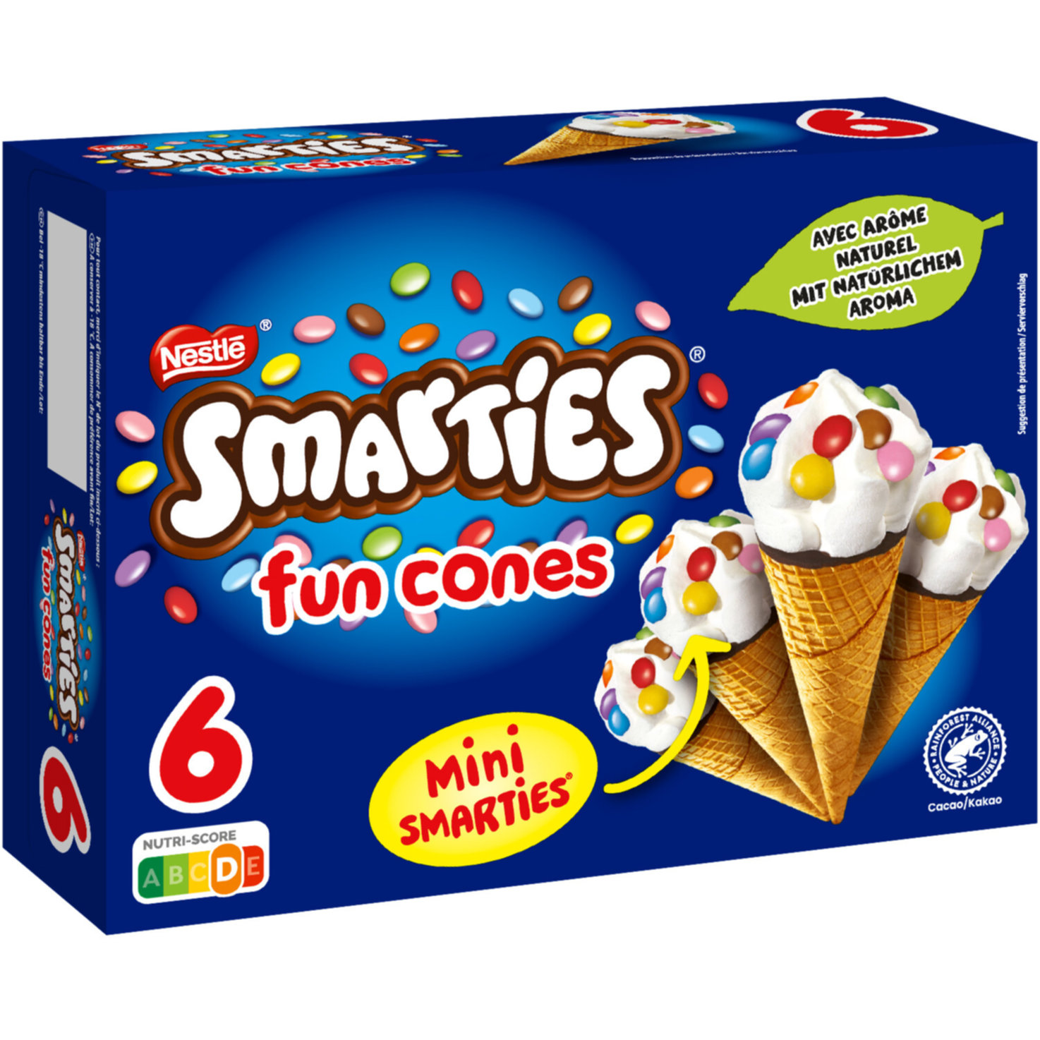 Smarties Cornets 6x65ml