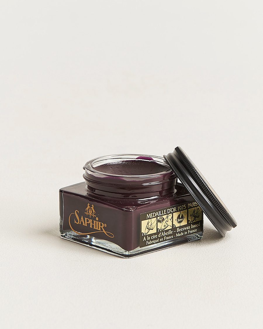 Saphir Medaille d'Or Creme Pommadier 1925 75 ml Burgundy