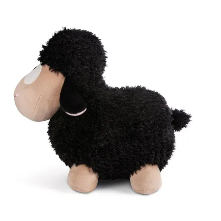 NICI Kuscheltier Schaf schwarz 13cm stehend GREEN