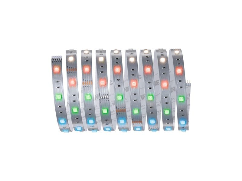 Paulmann LED-Stripe MaxLED 250 RGBW, 2.5 m Verlängerung Unbeschichteter LED-Streifen mit variabler Lichtfarbe, kürzbar