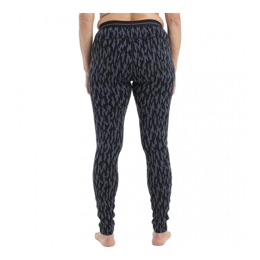 Icebreaker 260 VERTEX GLACIAL FLOW - Sous-couche Femme graphite/black/j