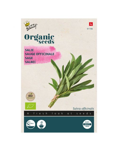 Buzzy Organic Salie  - Bio - Kruidenzaden - 500 g
