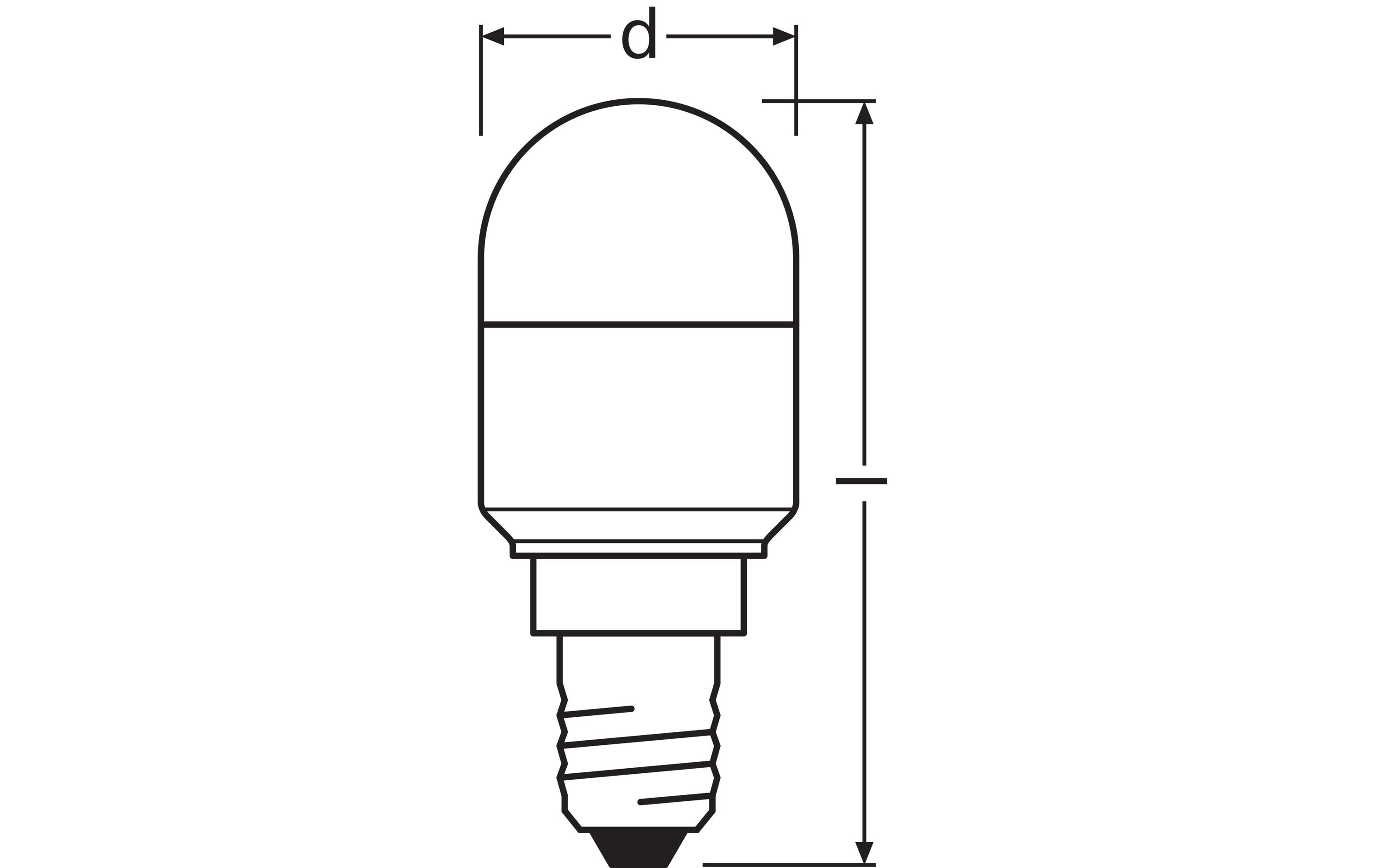 Lampe Star Special 20, 2.3W, E14 Tageslichtweiss (Kaltweiss)LED-Speziallampe