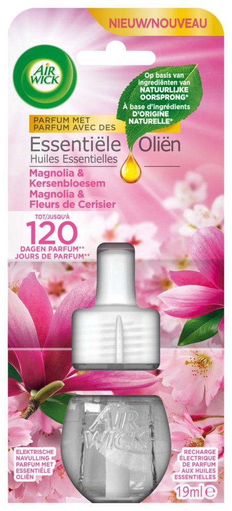 Airwick Elektrische Luchtverfrisser Navulling Magnolia & Kersenbloesem (19 ml)