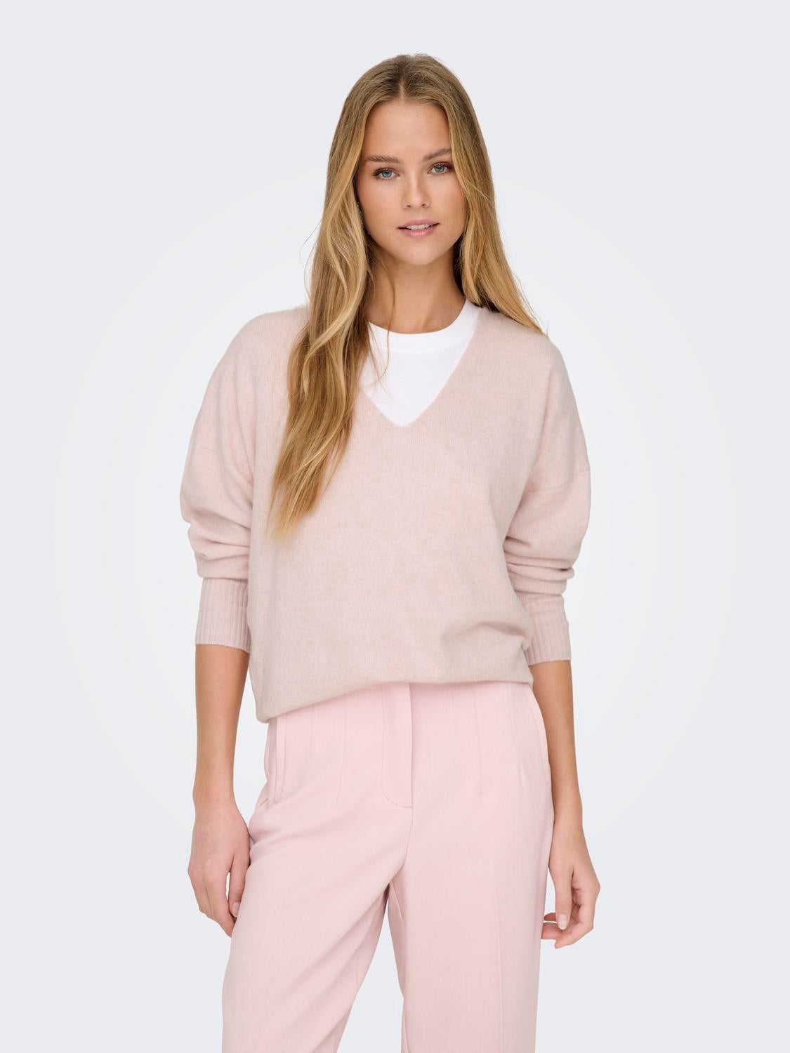 ONLRICA Strickpullover Icy Pink