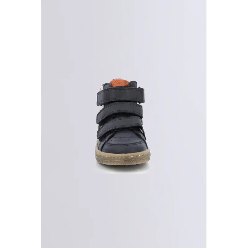 LOHAN NOIR CAMEL MARINE SNEAKERS HAUTES Synthetique Garçon