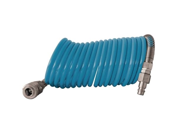 EWO Trykluft-Spiralslange 10 m 16.8 bar