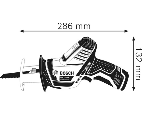 Accu-reciprozaag GSA 12V-14, zonder accu en lader