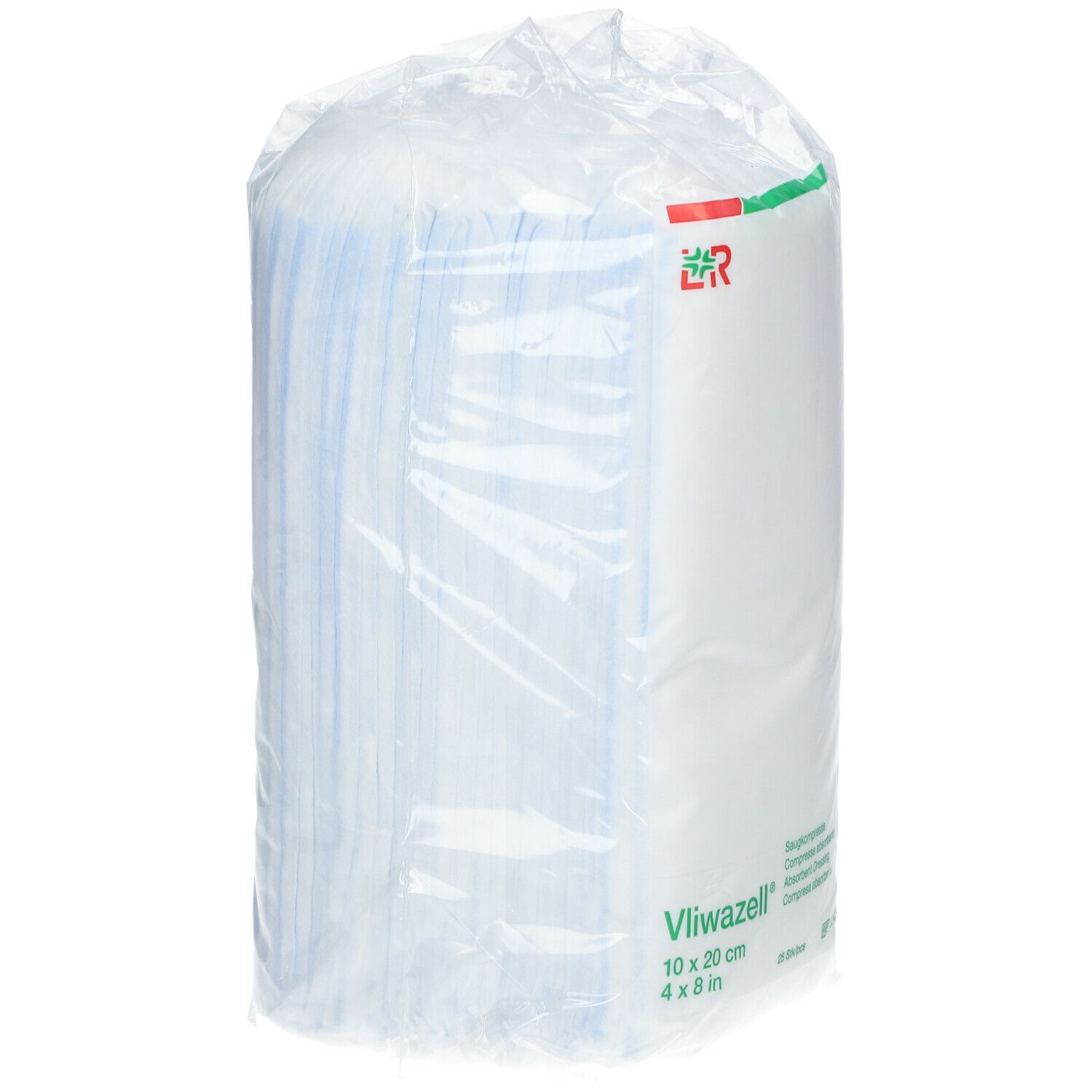 VLIWAZELL Saugkompressen 10 x 20 cm unsteril