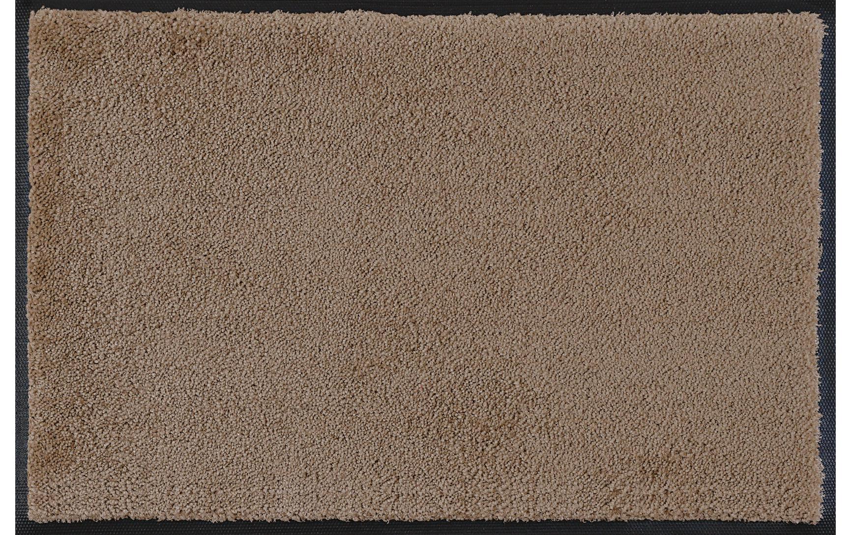 Fussmatte Beige, 75 x 120 cmPflegeleichte und rutschfeste Schmutzfangmatte