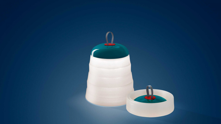 Foscarini Cri Cri tafellamp LED oplaadbaar groen