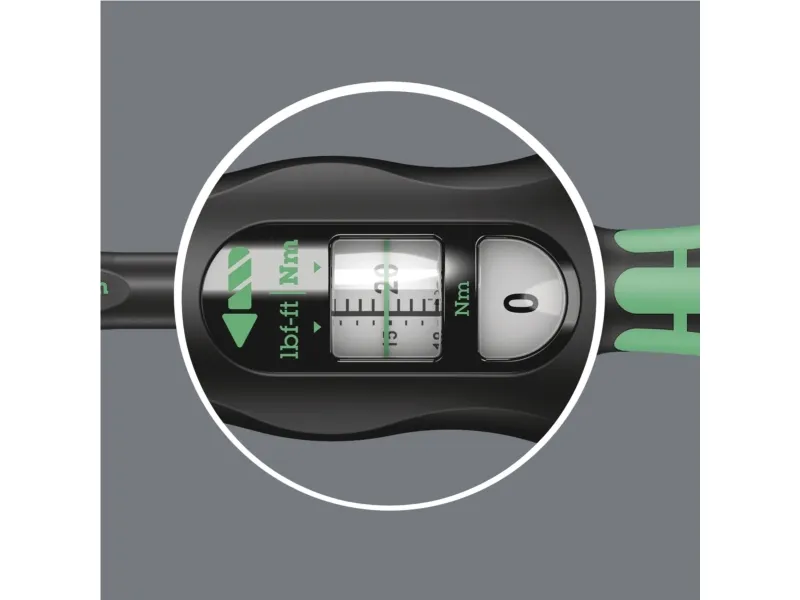 Wera Click Torque A 5 - Momentnøgle - 6.35 mm - 2.5 - 25 N·m