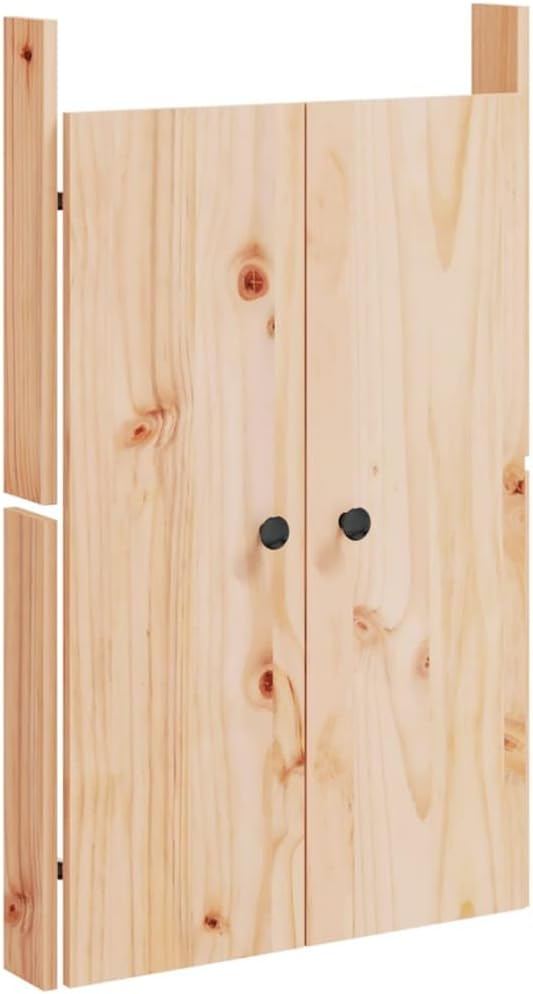 vidaXL Outdoor Küchenschrank, Gartenschrank mit viel Stauraum, Küchenzeile Unterschrank mit modularem Design, Außenküche Schrank Terrassenschrank, Massivholz Kiefer