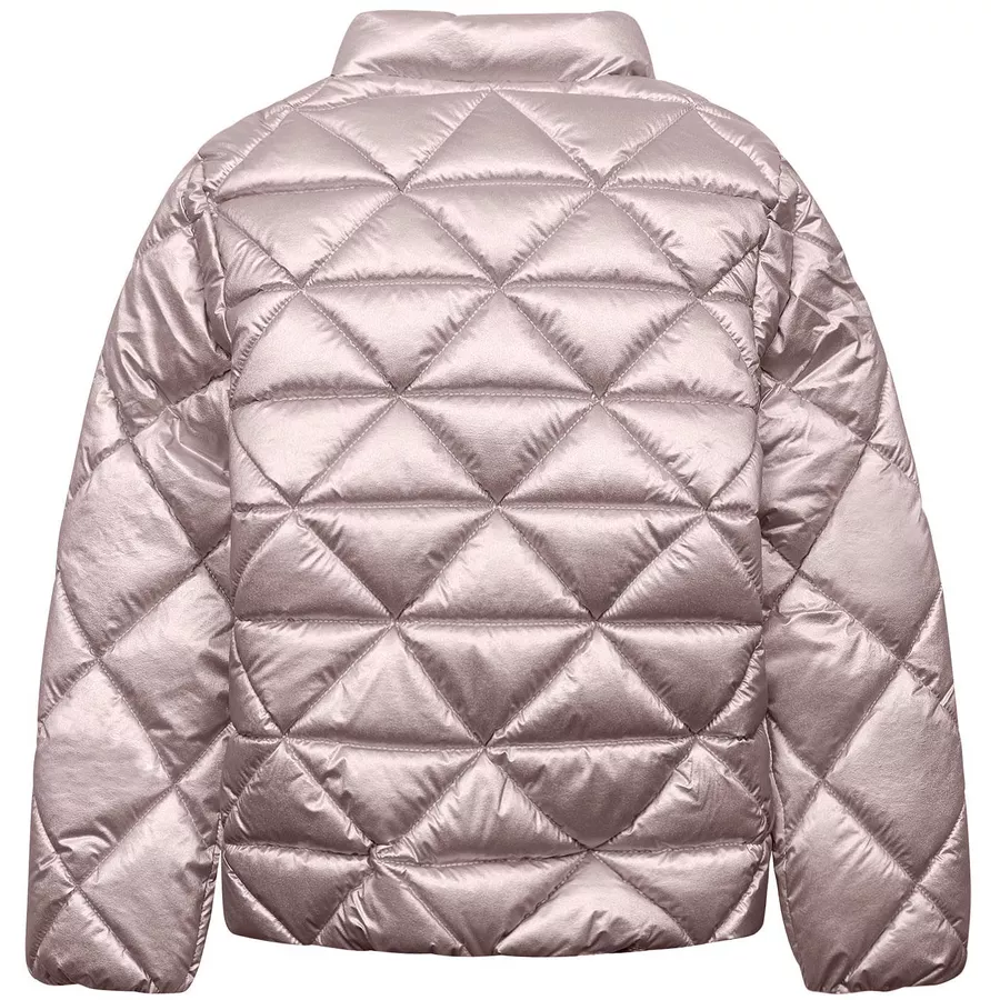 MINOTI Steppjacke mit Kapuze Hellrosa