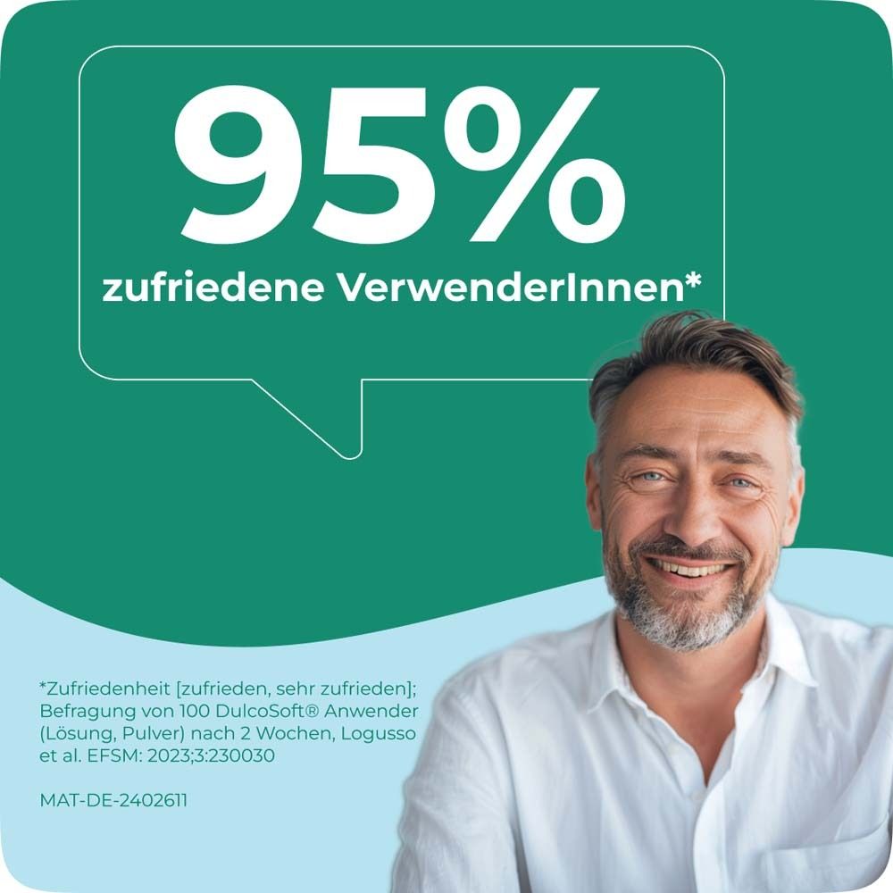 DulcoSoft Pulver Abführmittel bei Verstopfung mit Macrogol