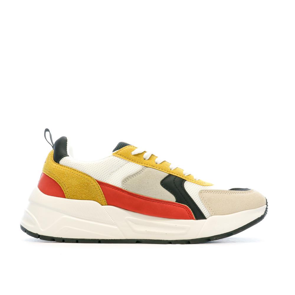 Kaporal Baskets Blanc/Jaune Homme Kaporal Bofali
