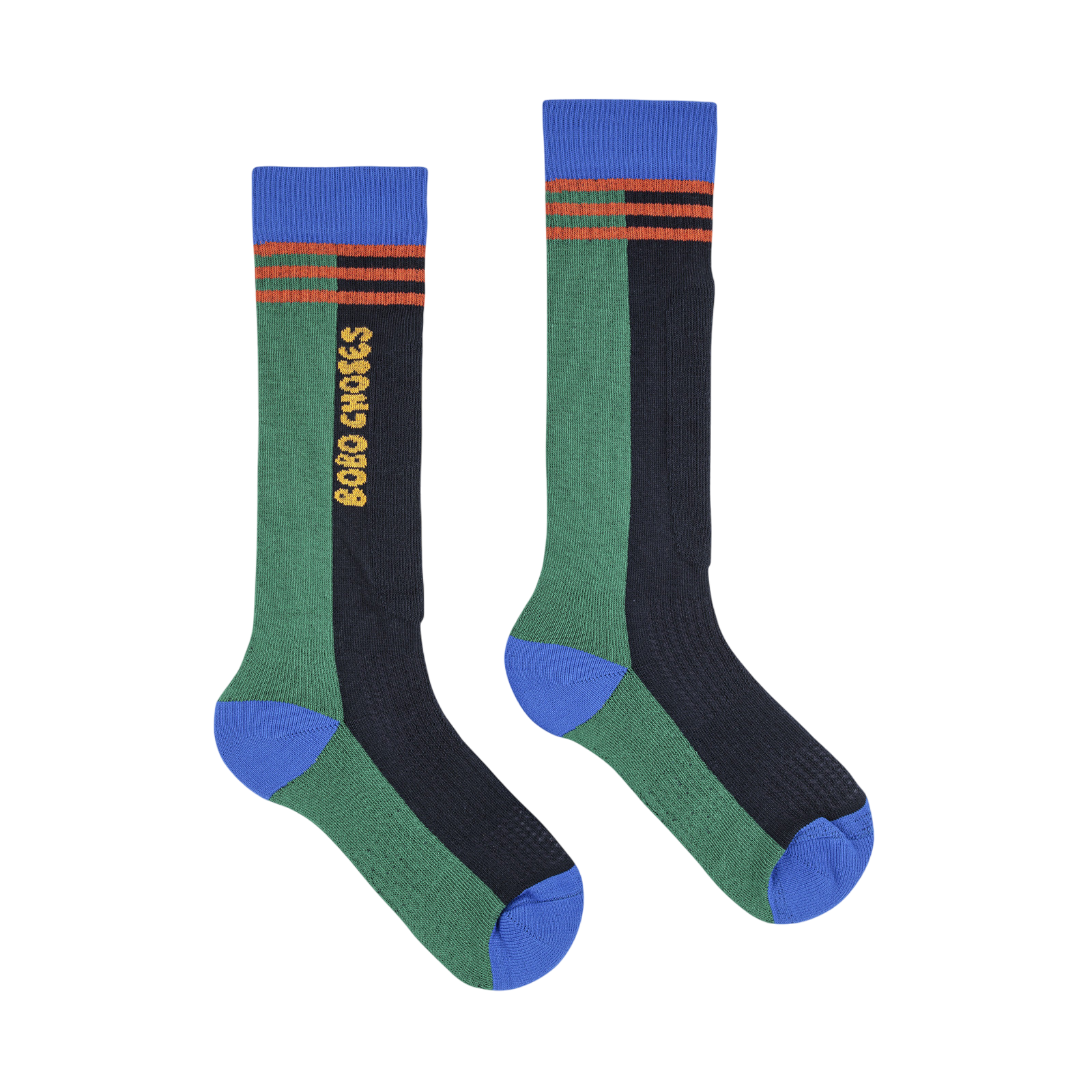 Bobo Choses Ski Long Socks Midnight Blue