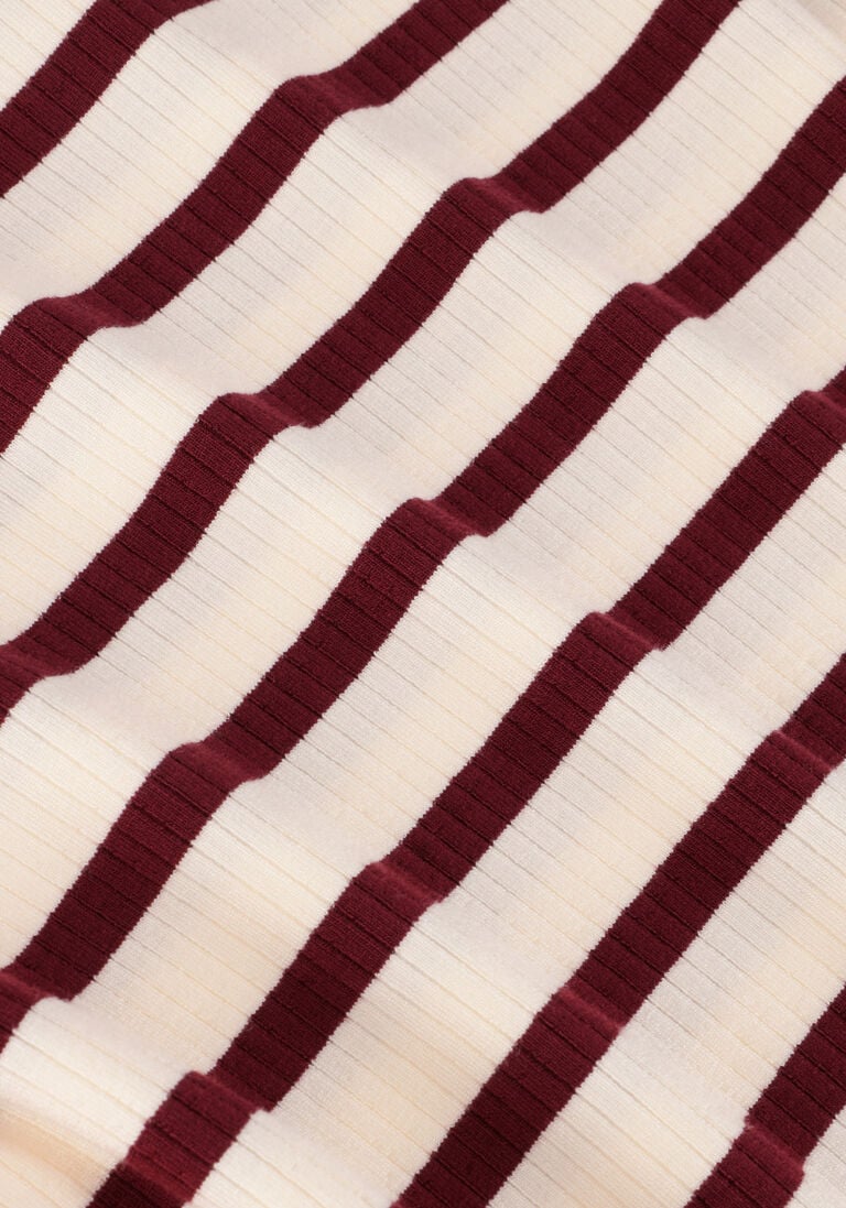 TOMMY HILFIGER rode tommy hilfiger  slim 5x2 rib stripe c-nk ls