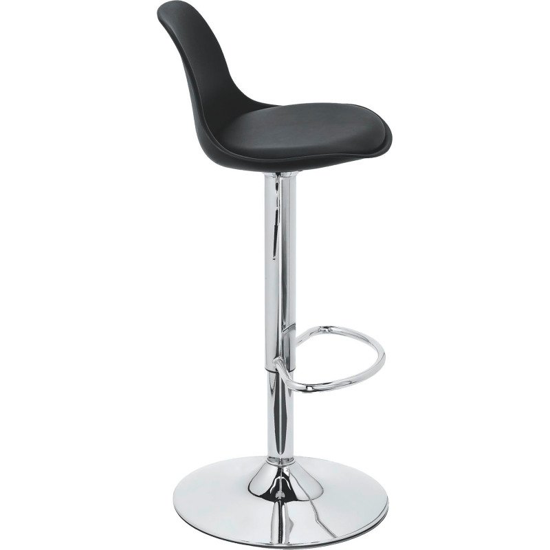 Tabouret réglable Kocy - pied chromé