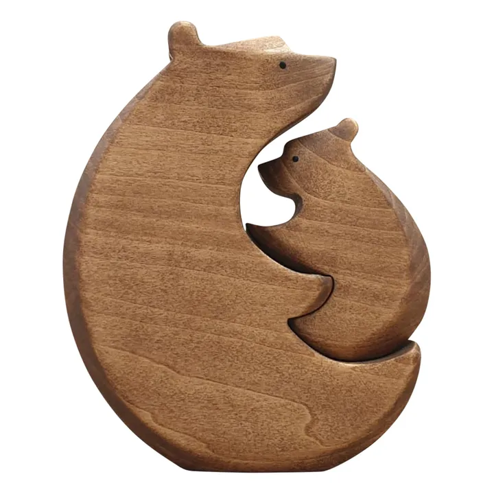 Brin d’Ours Figurine en bois Câlin d'Ours