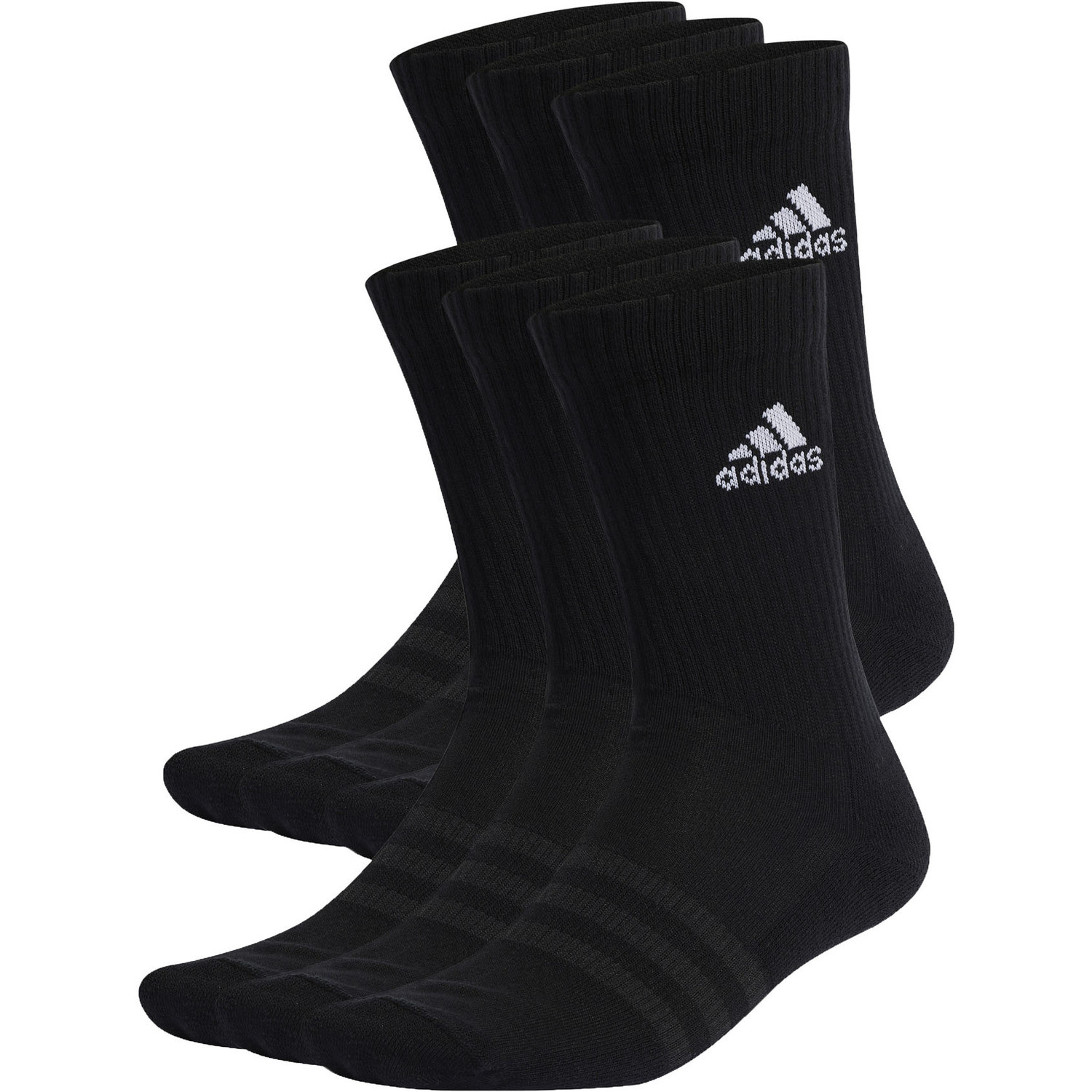 adidas Cushioned 6-Pack Crew Sokken