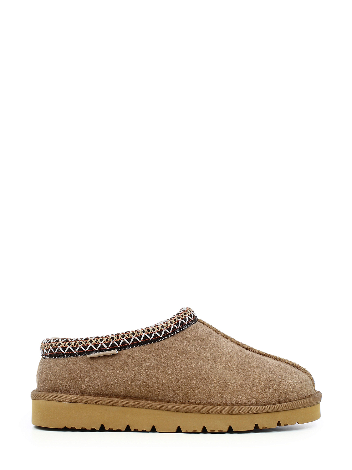 CPH Comfort Chestnut Suede Wool Slippers