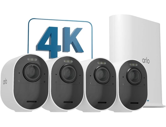ARLO - Caméra de surveillance Ultra 2 - pack de 4 caméras extérieures