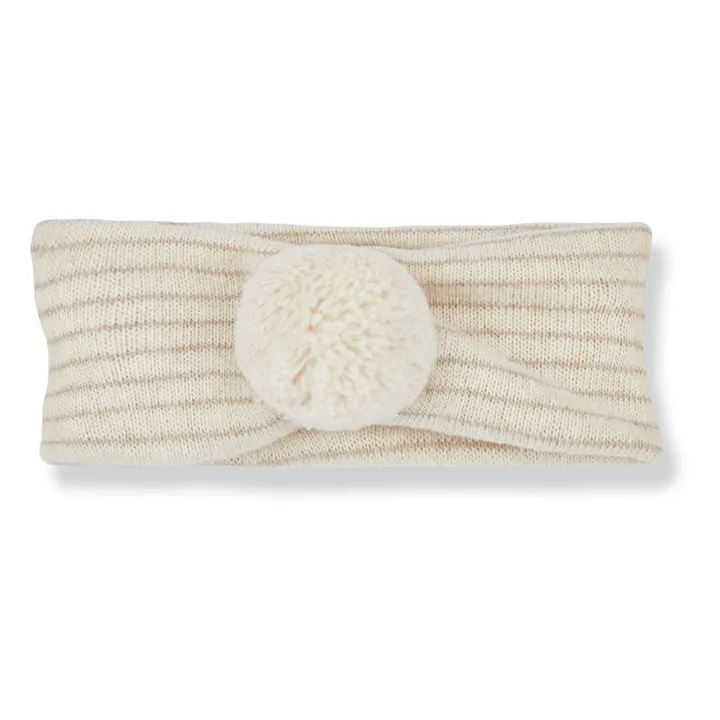 1+ in the family Bandeau Matière Recyclée Rayé Elle | Ecru