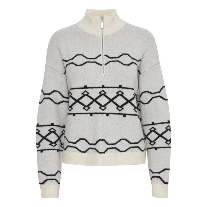 B.Young Massi Halfzip Trui Dames