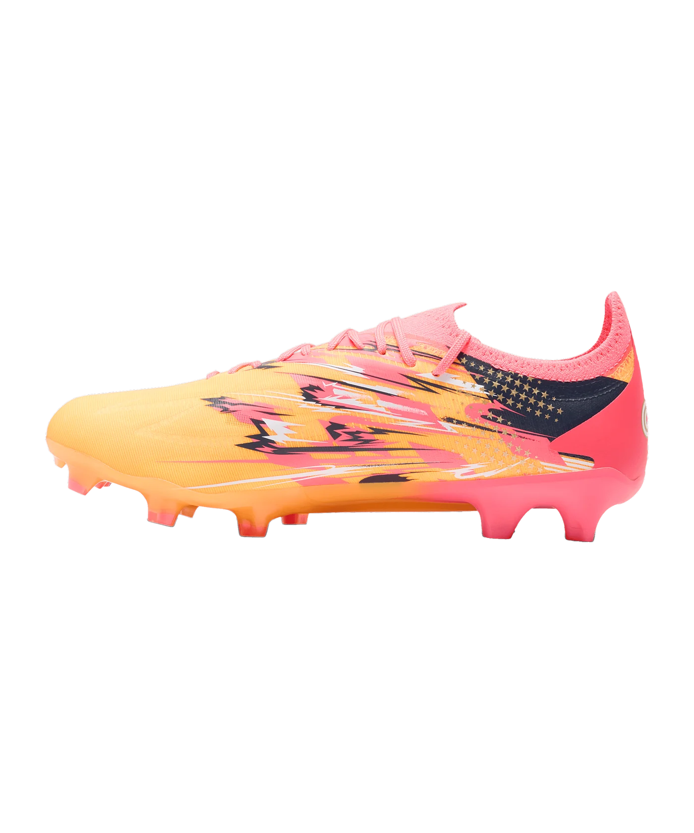 PUMA ULTRA Ultimate FG/AG Christian Pulisic Orange Blau F01