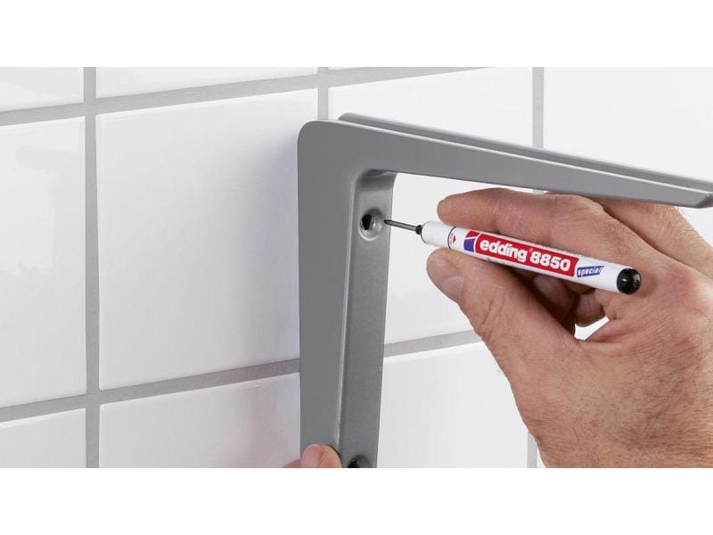 edding Permanent-Marker 8850 Schwarz Bohrloch-Marker