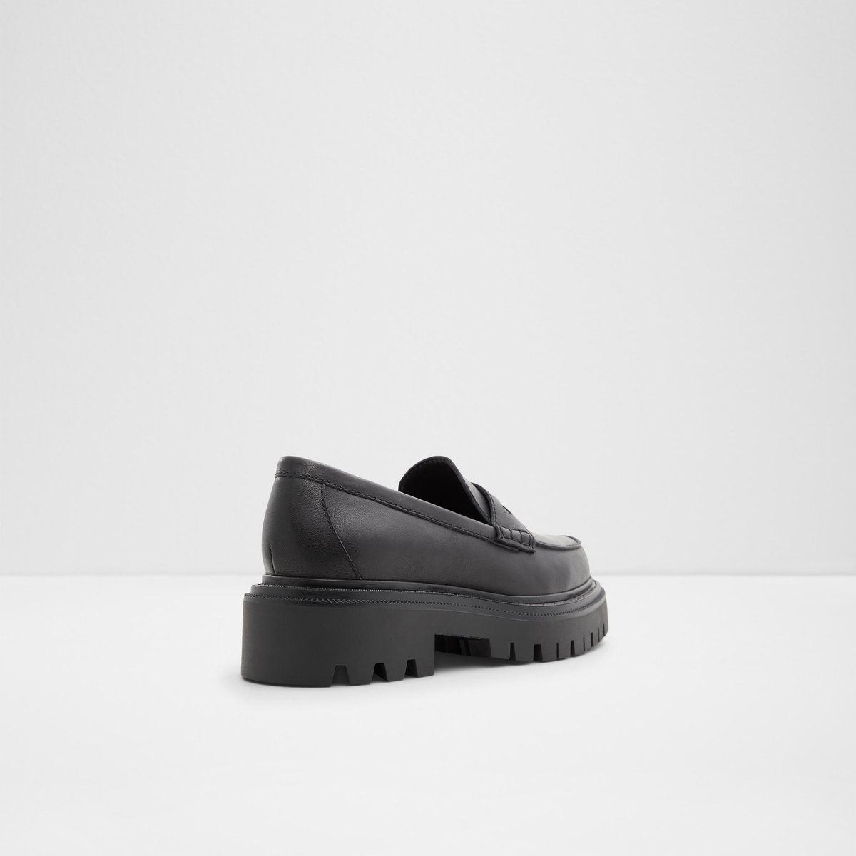 Bigstrut Black Women Loafers & Oxfords
