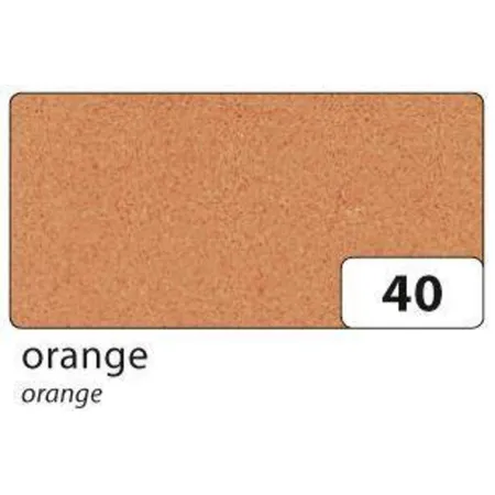 Folia Moosgummi orange, 29 x 40cm, 5 Bögen