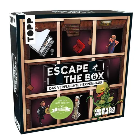 Topp Escape The Box – Das verfluchte Herrenhaus