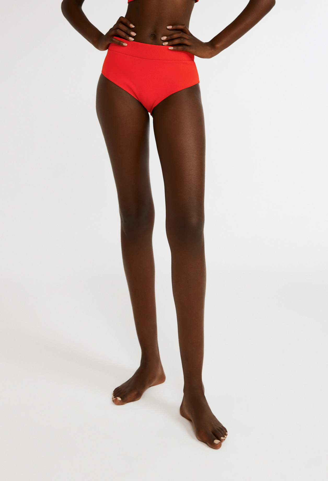 Culotte taille haute en maille