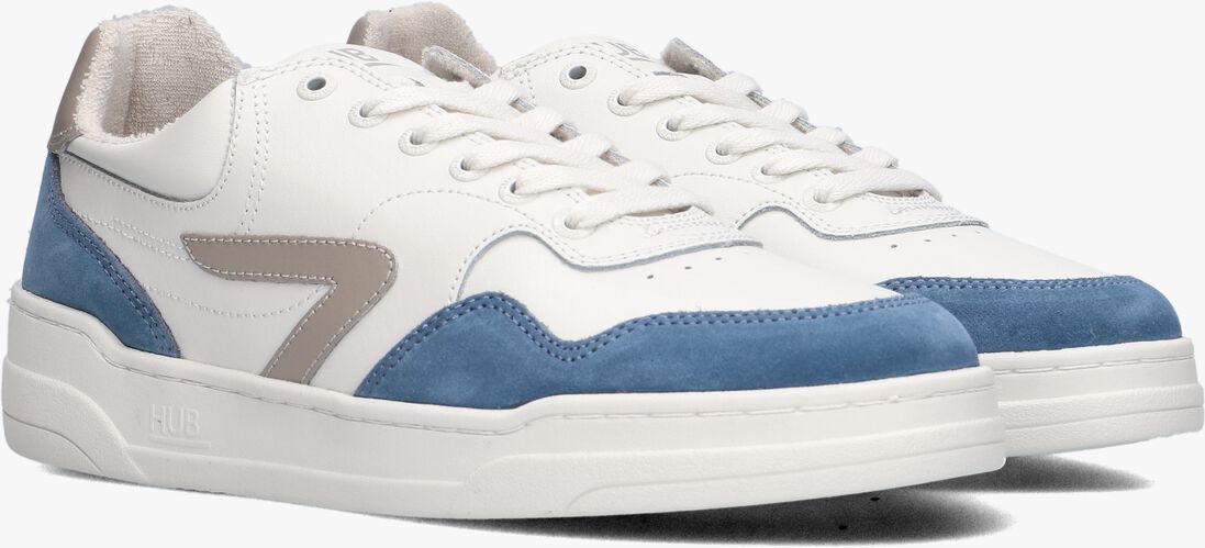 HUB witte hub lage sneakers court-z